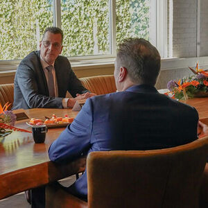 bezoek koning Willem Alexander